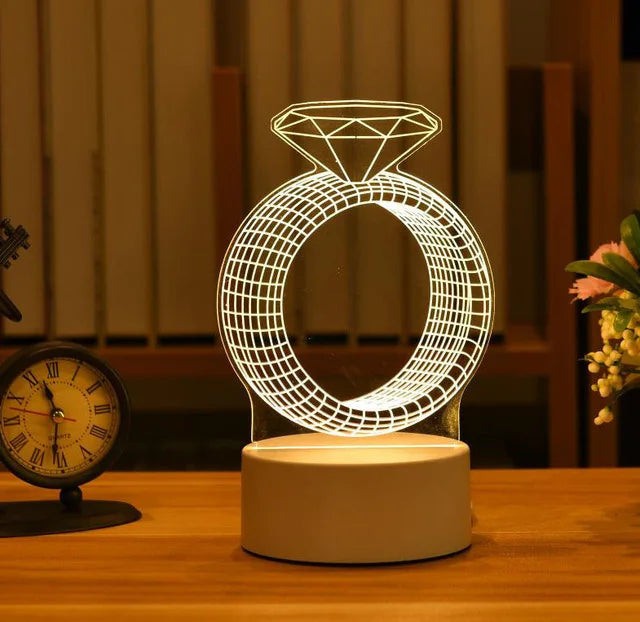 LED 3D Lamp