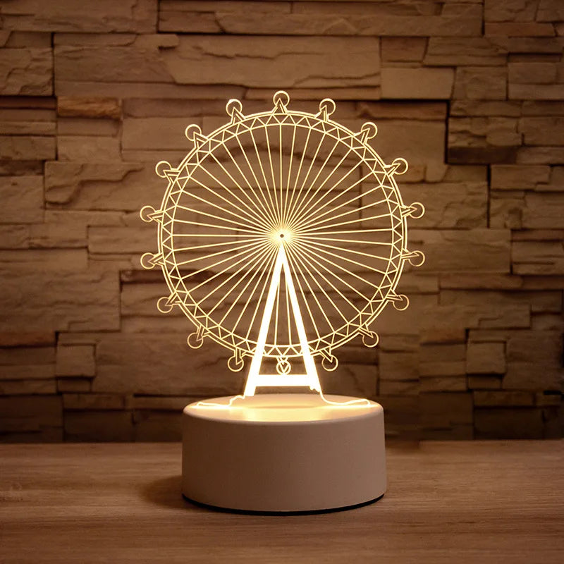 LED 3D Lamp