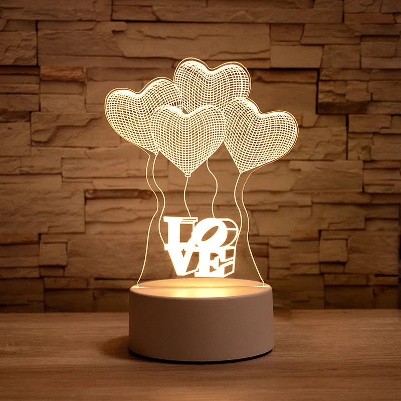 LED 3D Lamp