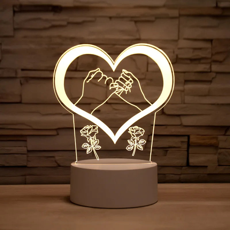 LED 3D Lamp