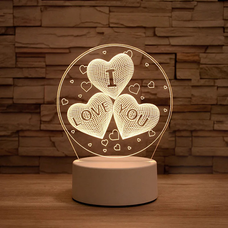 LED 3D Lamp