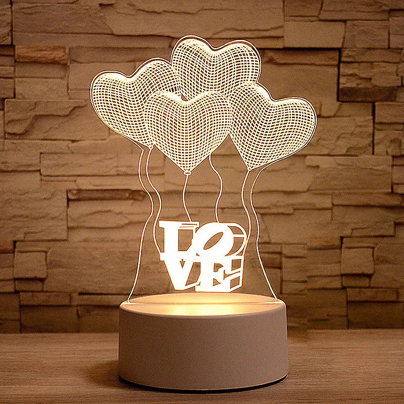 LED 3D Lamp