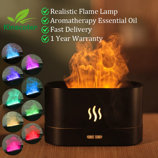 Essential Oil Flame Lamp