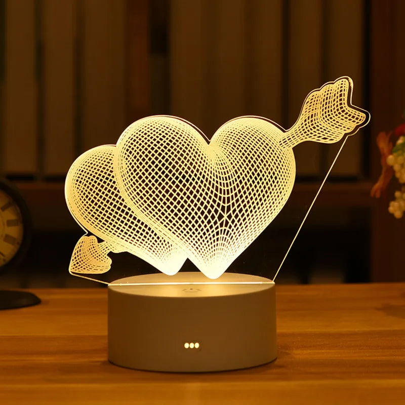 LED 3D Lamp