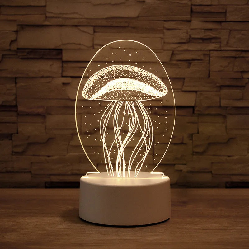 LED 3D Lamp